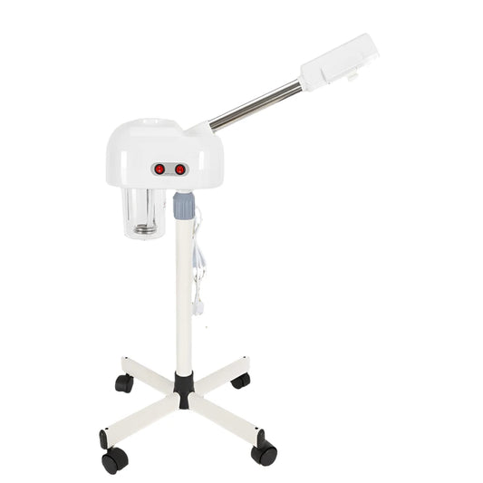 2 in1 Elektrische Gezichtsstomer - Facial Steamer - Gezichtsreiniger - Face Steamer Gezichtssauna - Gezicht Stomer Stoomapparaat - Sauna - Koud - Warm - QUORE