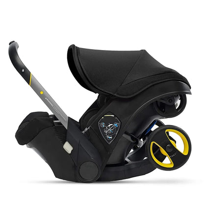 Kinderwagen - Babywagen - Wandelwagen - 4-in-1 - Opvouwbaar - Lichtgewicht Reisbuggy - Verstelbare Zitting - en Zonnescherm - Kinderen tot 20 kg - Grijs
