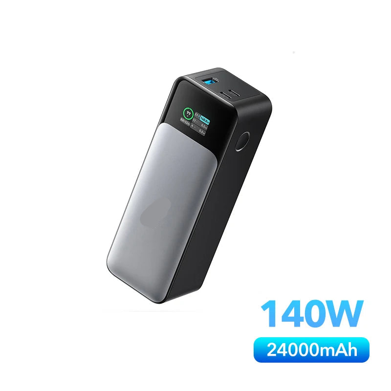 Powerbank – Mobiele Accu – Draagbare Oplader – Externe Batterij – USB Powerbank – Digitaal Display – Lichtgewicht Kunststof Behuizing