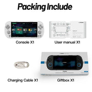 Retro Video Game Console Trimui Smart Pro Handheld Game 4.96''IPS Screen Linux System Joystick RGB Lighting Smartpro 2024 New