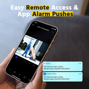 Security Camera System - 8MP Camera - Outdoor - POE Camera - Surveillance Camera - AI Human Detection - Security Camera - 1 Piece - White