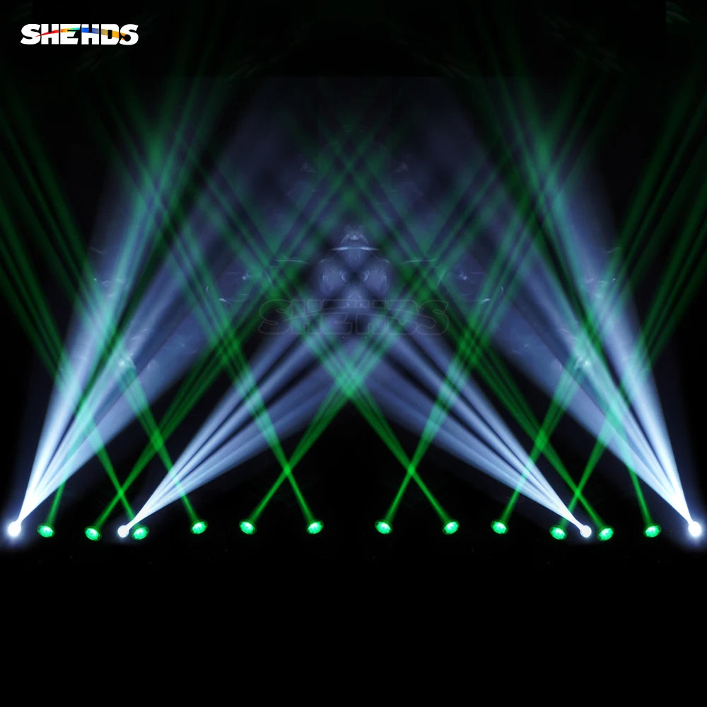 Moving Head – Mini Moving Head – Beam Spot – DJ Verlichting – Podiumlicht – 230W Krachtige Beam – 1,2°-30° Zoomfunctie