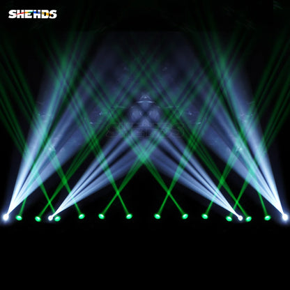 Moving Head – Mini Moving Head – Beam Spot – DJ Verlichting – Podiumlicht – 230W Krachtige Beam – 1,2°-30° Zoomfunctie