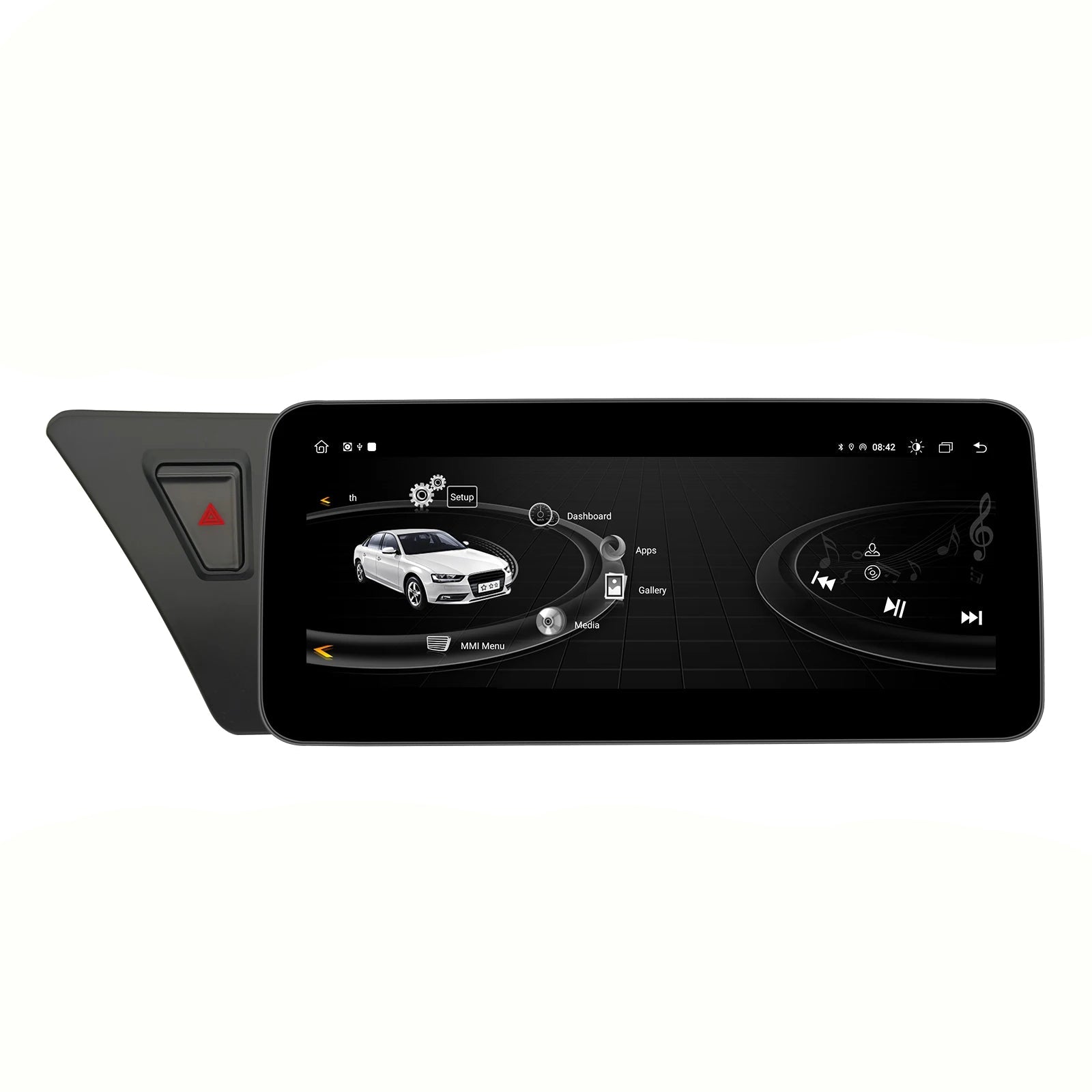 Autostereo – Autoradio – Multimedia Systeem – GPS Navigatie – Audi Radio – 10,25 Inch Touchscreen – Snapdragon 665 Processor Android 14 - QUORE
