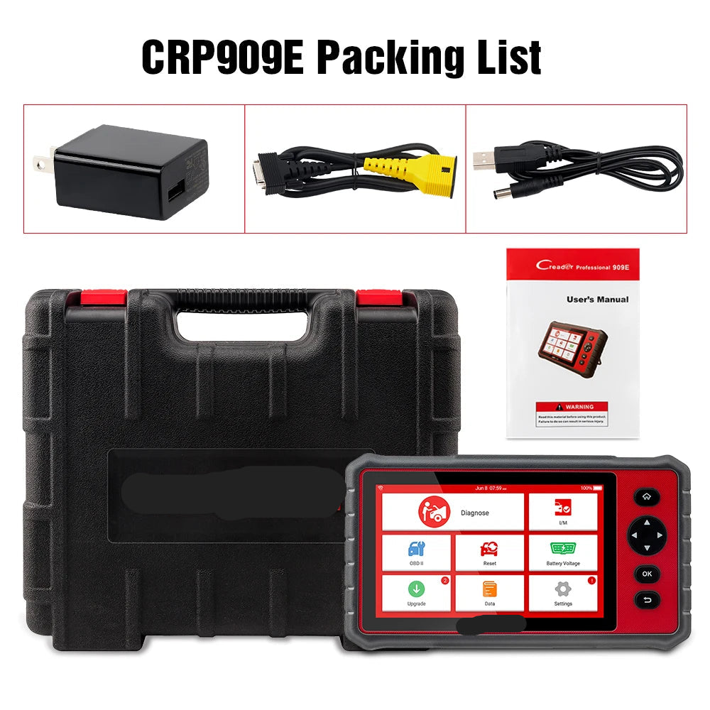 OBD2 Scanner – Auto Diagnosetool – Foutcode Lezer – Diagnose Scanner – Autodiagnose Apparaat – 7 Inch Touchscreen – 28 Resetfuncties