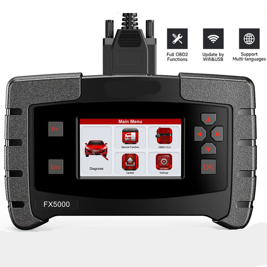 OBD2 Scanner - OBD - Uitleesapparatuur Auto - Diagnosecomputer - Storing Verwijderen - Auto Accessoires - Auto Uitlezen - Ondersteunt Meerdere Talen