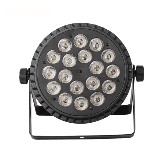 LED Par Set – Podiumverlichting – DJ Licht – Theaterlamp – Disco Spot – 4 Stuks 18x12W RGBW – Aluminium Behuizing – DMX512 Controle - QUORE