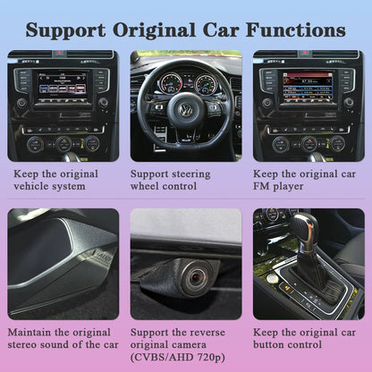 Draadloze CarPlay Android Auto Adapter – Wireless Connectie – Bluetooth Multimedia Interface – Volkswagen MIB Systeem – Plug-and-Play Installatie – Handsfree Spraakbediening – Snelle 2.4 GHz Verbinding - QUORE