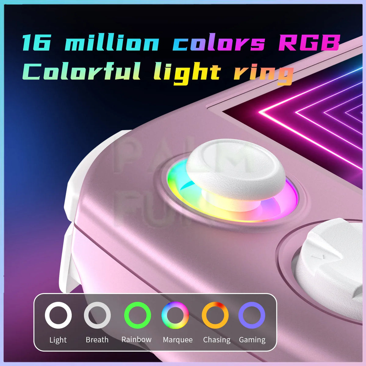 ANBERNIC RG Cube Retro Handheld Game Console 3.95 Inch Touch Screen 720*720 Android 13 Bluetooth WIFI Portable Video Player - QUORE