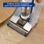 Cordless Stick Vacuum Cleaner - Stick Vacuum Cleaner - Vacuum Cleaner - Cordless Stick Vacuum Cleaner - Powerful Suction - Wet-dry Vacuum Cleaner - LCD - 18V - Li-ion Battery - White