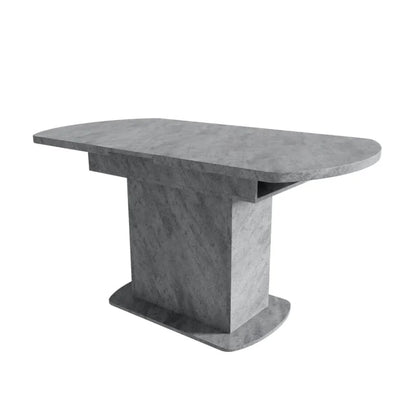 Uittrekbare Eettafel – Uitschuifbare Tafel – Flexibele Tafel – Ruimtebesparende Eettafel – Robuust Metalen Frame – Snelle Montage - 130 x 70 x 75 cm - Grijs