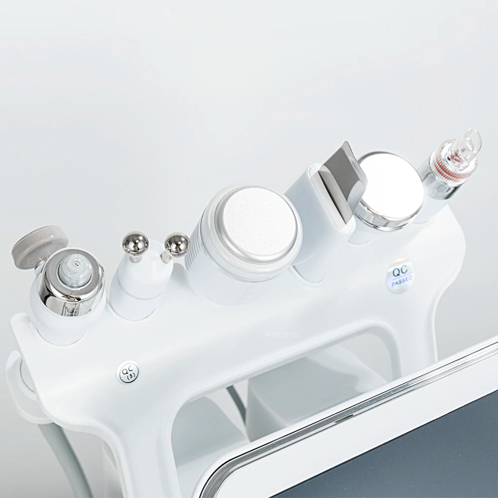 7-in-1 Gezichtsverzorgingsmachine – Gezichtsreiniger – Huidverzorgingsapparaat – Spa Aparaat – Hydraterend – Ultrasone Technologie – Kalmerende Koude Hamer