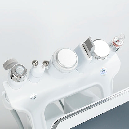 7-in-1 Gezichtsverzorgingsmachine – Gezichtsreiniger – Huidverzorgingsapparaat – Spa Aparaat – Hydraterend – Ultrasone Technologie – Kalmerende Koude Hamer
