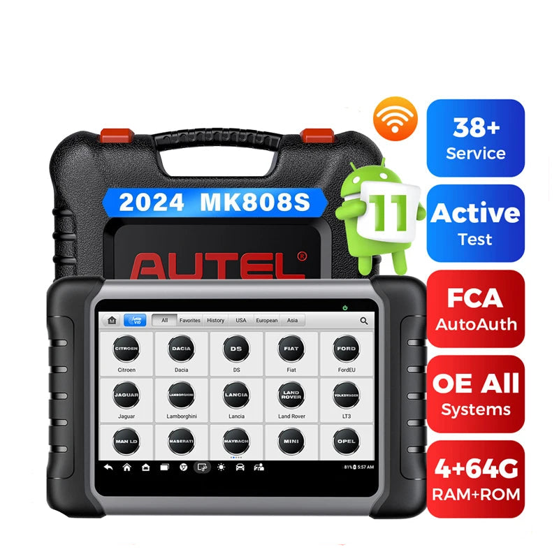 OBD Scanner - OBD2 - Auto Scanner - Auto uitlezen - Diagnose Apparatuur voor Auto's - Alle Systemen - Diagnostische Codelezer - Auto Diagnose Tool