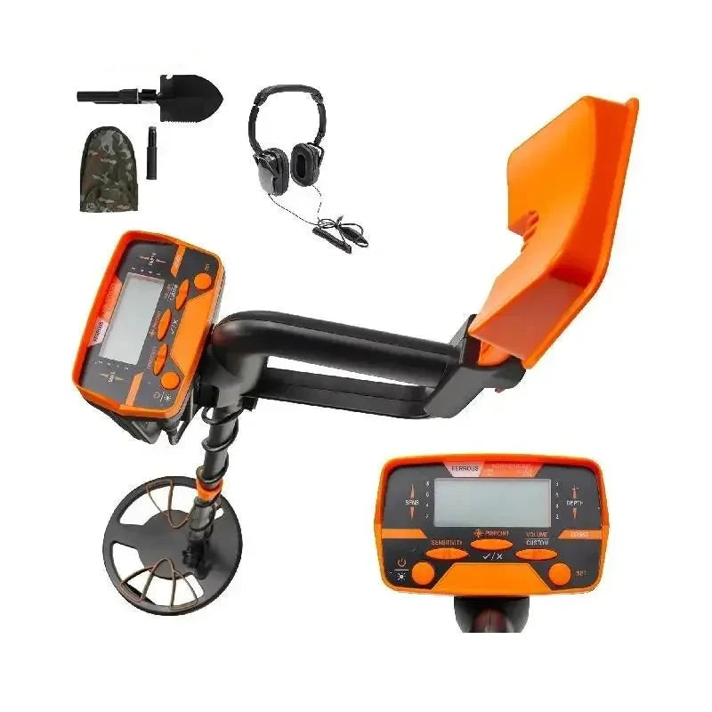Metaaldetector - Onder Water Metaaldetector - Professionele Metaaldetector - Metaalzoekapparaat - LCD Scherm - Hoge Precisie en Sensitiviteit - IP68 Waterdichte Spoel - Geschikt voor Volwassenen en Kinderen