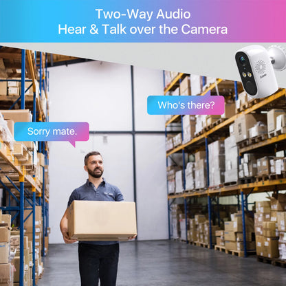 Beveiligingscamerasysteem - Draadloze Camera - Camerabewaking - 8 Kanaals NVR - 3MP Camera’s - Buiten Gebruik - Nachtzicht & Audio - 4 Camera's