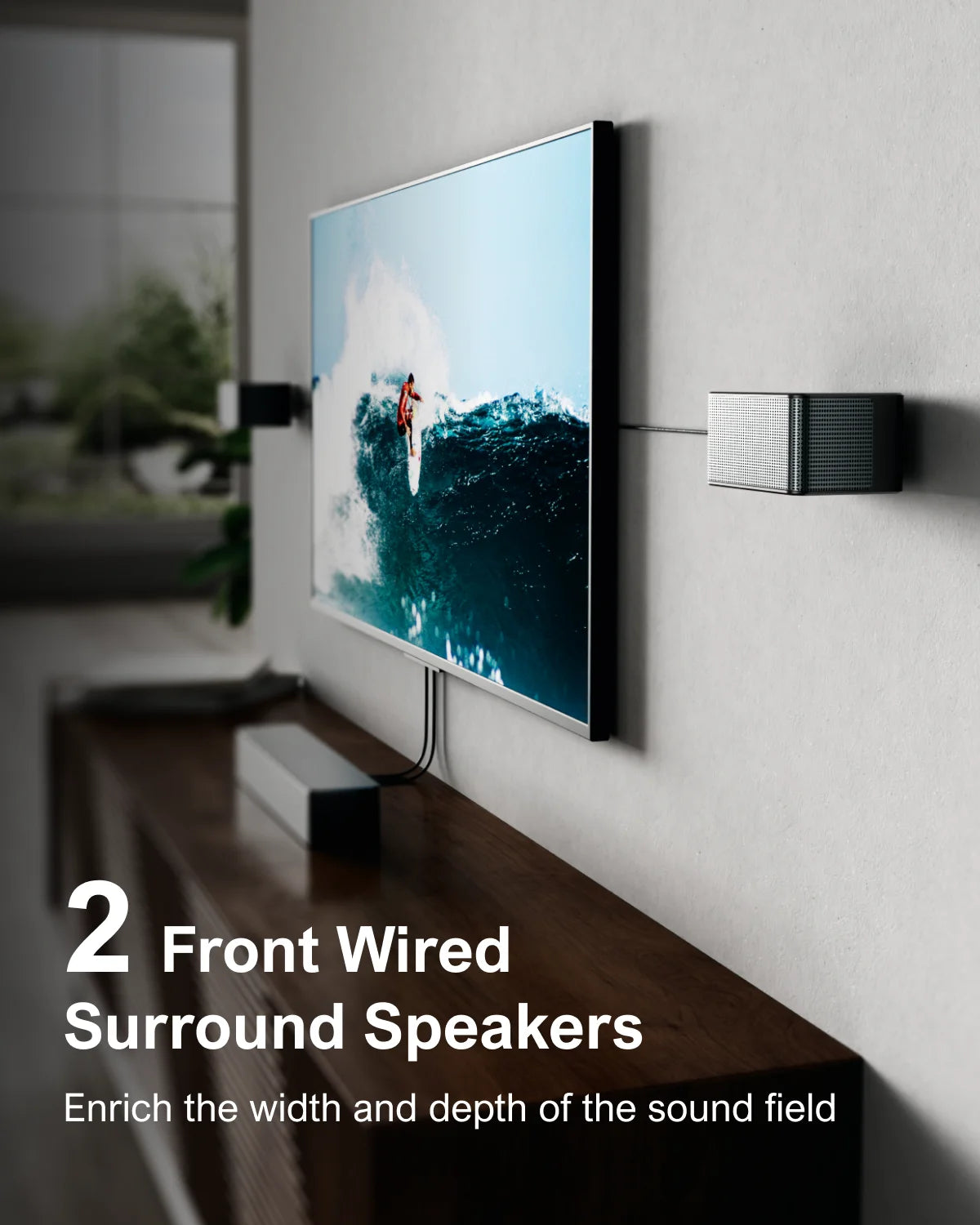Soundbar - 7.1ch - Soundbar voor TV - Surround Sound-Systeem - met Subwoofer - Dolby Atmos - APP & Afstandsbediening - Bluetooth-luidspreker - AUX - Optical - HDMI - ARC - Zwart