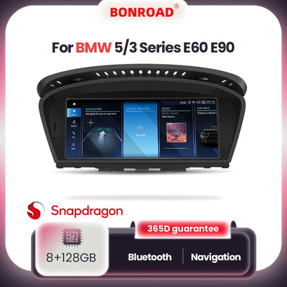 Multimedia Unit BMW 5 Serie – Navigatiesysteem – CarPlay – Android Auto – Touchscreen Radio – 8,8 Inch Display – 8GB RAM & 128GB Opslag
