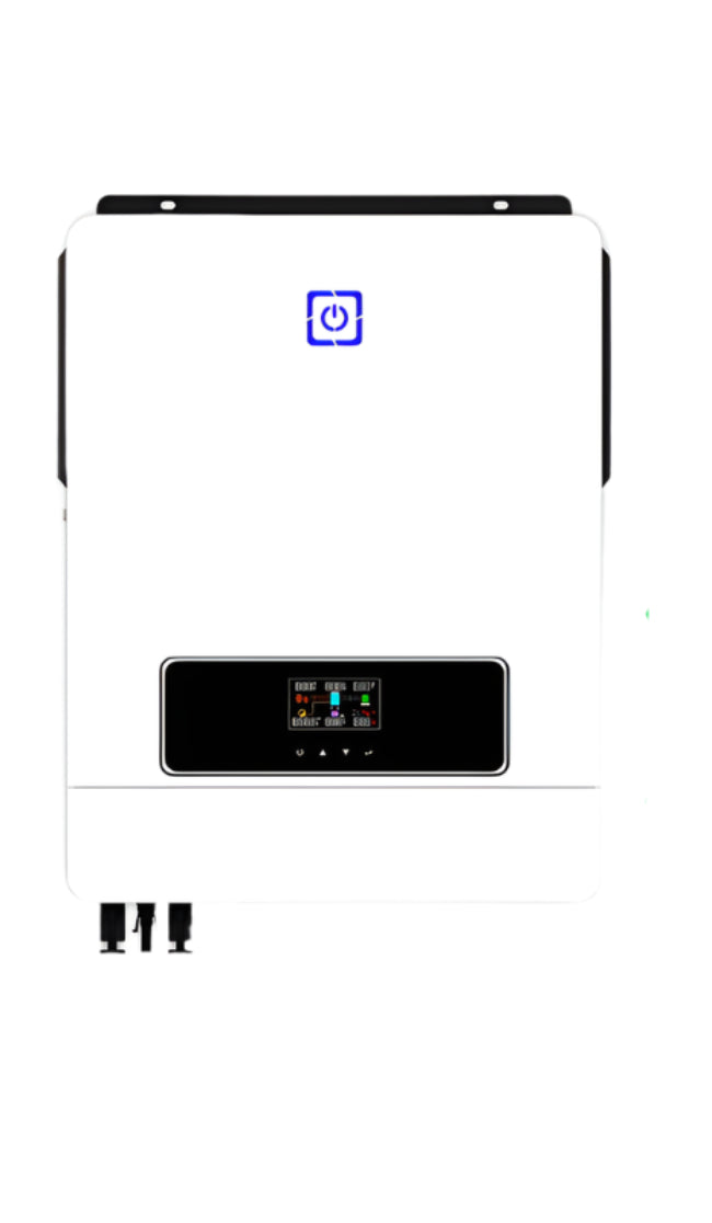 Hybride Omvormer – Solar Omvormer – Zonne-energie Omvormer – Energiebeheer Systeem – 10,2 kW Output – MPPT Zonnelaadregelaar - WIFI-Connectiviteit - QUORE