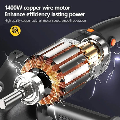 Autopolijstmachine – Polijstmachine – Poetsmachine – Poliermachine – Autopoetsmachine – 1250W Krachtige Motor – Variabele Snelheid 600-3600 RPM