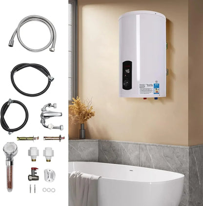 Geiser – Elektrische Boiler – Warmwaterketel – Waterverwarmer – Opslagboiler – 30 Liter Inhoud – 2000 Watt Vermogen