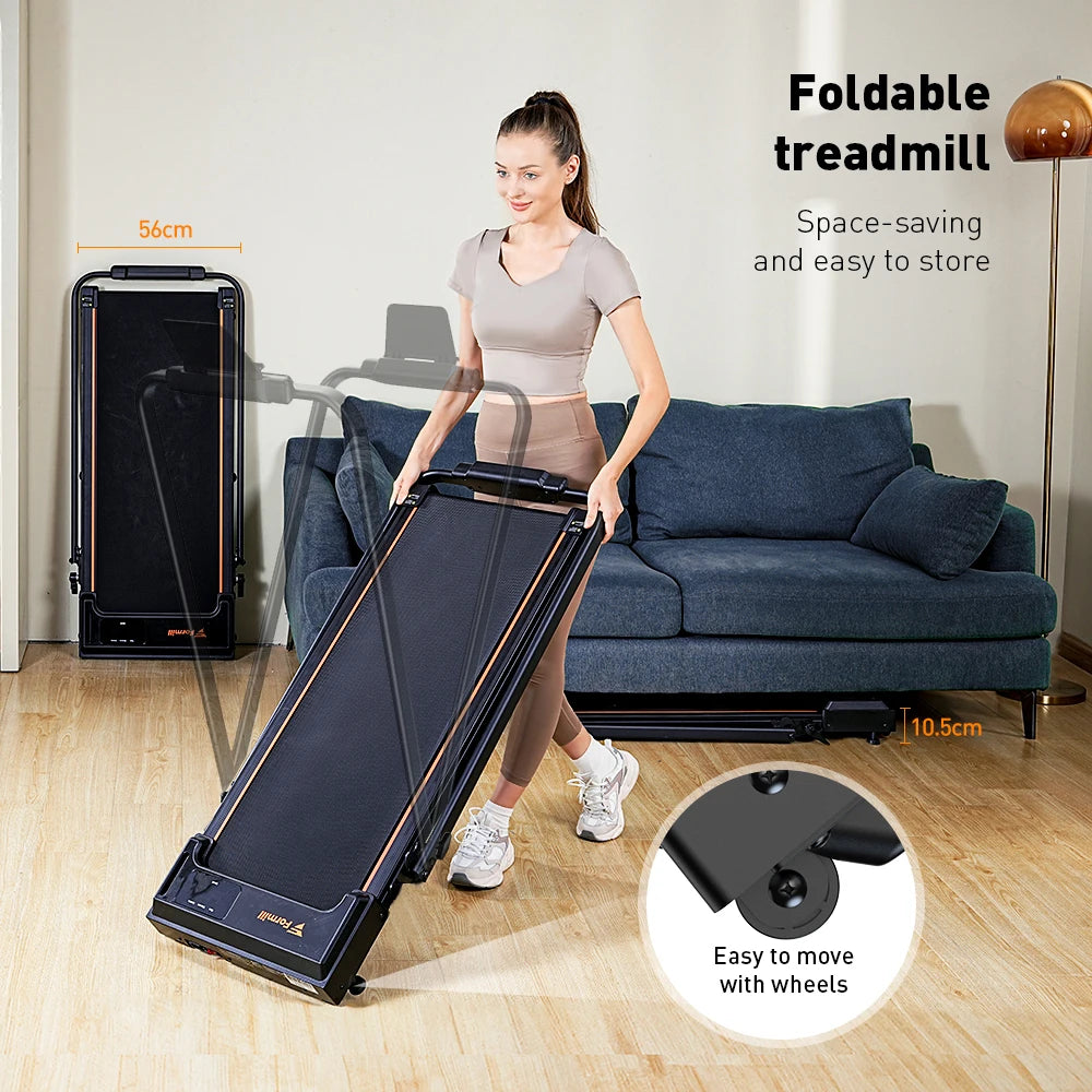 Loopband – Treadmill – Fitnessapparaat – Wandelmachine – Compact – 2,5 PK Motor – Schokdempend Systeem