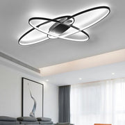 Plafondlamp - Plafonniere - Industrial Ceiling Lamp - 70W - Creatieve Hanglamp - LED Kroonluchter - Zwart