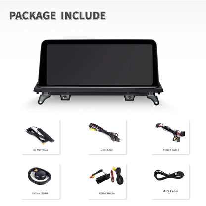 Auto Multimedia Speler - Voor BMW 1 2 3 4 Series - 4GB32GB - 8 Core - Carplay Scherm - Navigatiesysteem Auto - Multimedia Autoradio - Zwart - QUORE