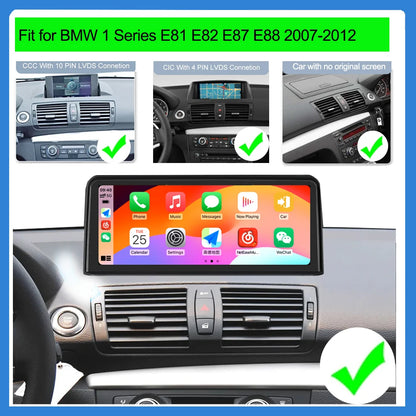 Multimedia Systeem – Autostereo – Navigatie – DAB Radio – Android Auto – iDrive Variant – 10,25 Inch Touchscreen – Draadloos CarPlay & Bluetooth