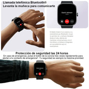 Xiaomi Redmi Watch 4 - Smartwatch - Xiaomi Smartwatch - Smartwatches - Bluetooth Phone Call, Blood Oxygen Heart Rate Stress Monitoring - 1.97” AMOLED 390×450 pixel - Black