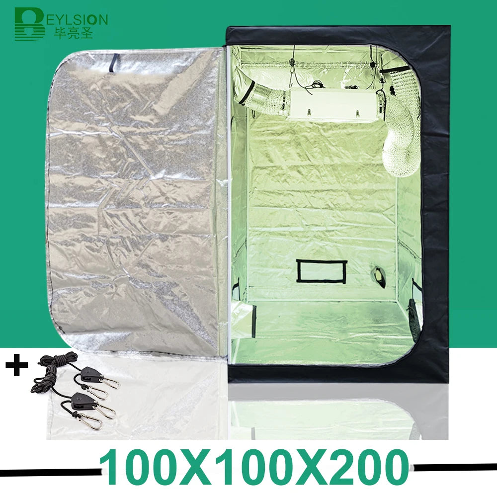 Groeizeltent – Kweekkast – Plantenkas – Mini Kas – 600D Oxford Doek – 100% Reflecterende Mylar – Ventilatieopeningen