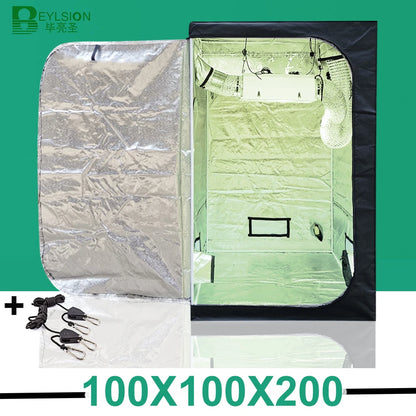 Groeizeltent – Kweekkast – Plantenkas – Mini Kas – 600D Oxford Doek – 100% Reflecterende Mylar – Ventilatieopeningen
