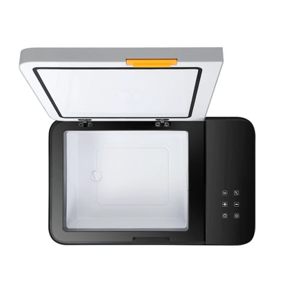 Mini Koelkast - Auto Koelkast - Mini Fridge - Frigo - Draagbare - Kleine -Compressor Koelbox - Elektrische Vriesbox - Enkel Zone - Digitaal Display - Compacte -  220V - 25L - 62.3 x 37.8 x 37 cm - Zwart