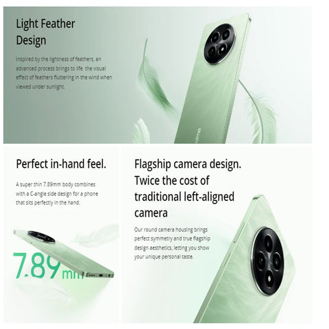 Global version realme 12X smartphones 5g android 14 MediaTek Dimensity 6100 50MP AI Camera 5000mAh Battery 15W Quick Charge