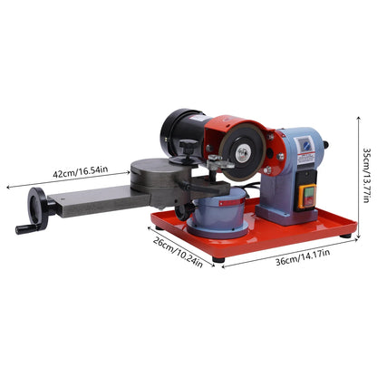 Cirkelzaagblad Slijpmachine – Zaagbladslijper – Cirkelzaag Slijper – Zaagbladscherper – 250 Watt Motor – Instelbare Rotatiesnelheid – Verstelbare Hoek