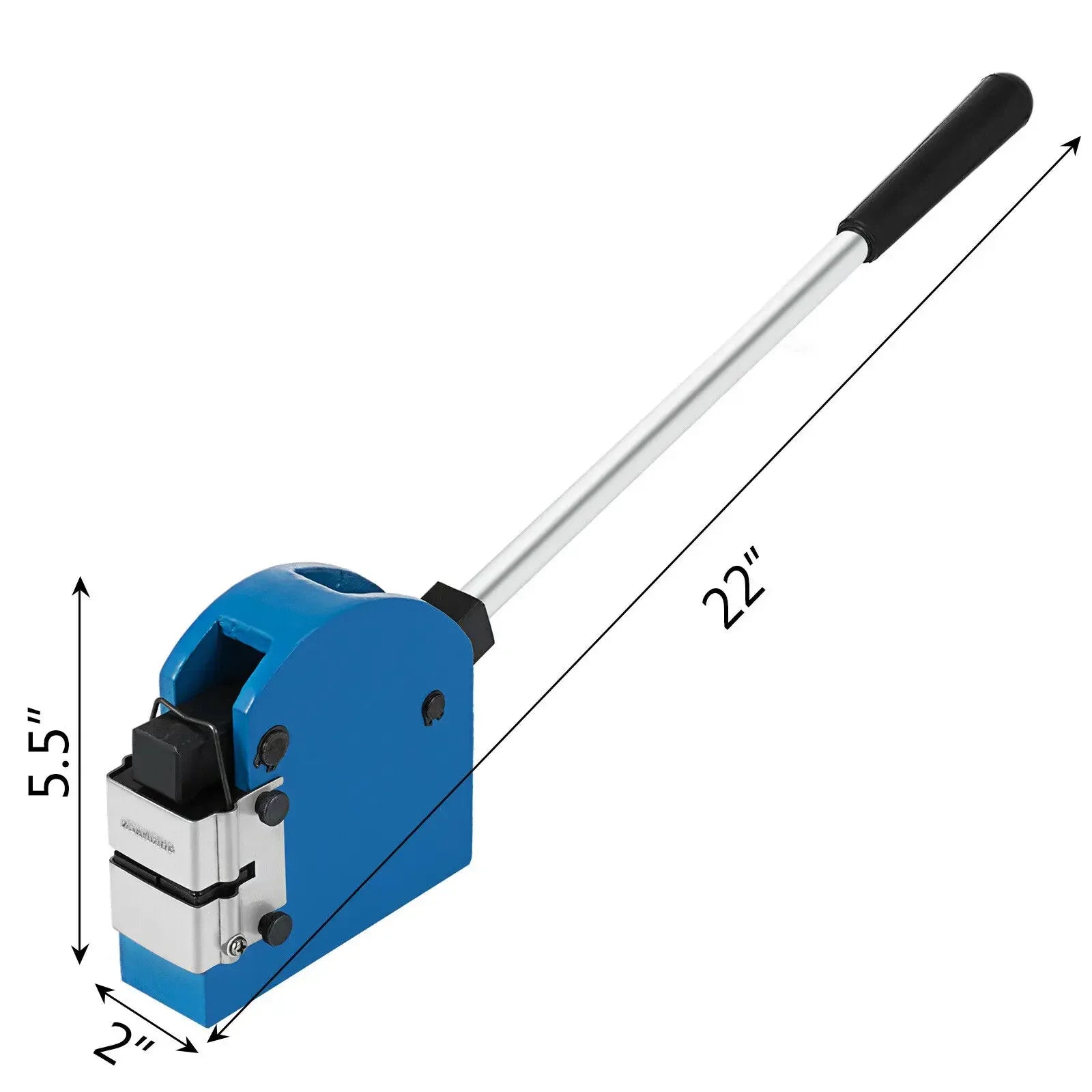 Plaatwerk Shrinker - Brancard Kit Met 2 Kaken - Handmatige Vormbuiging Vormen Machine - 1 Behuizing Samengestelde -  Hendel - QUORE