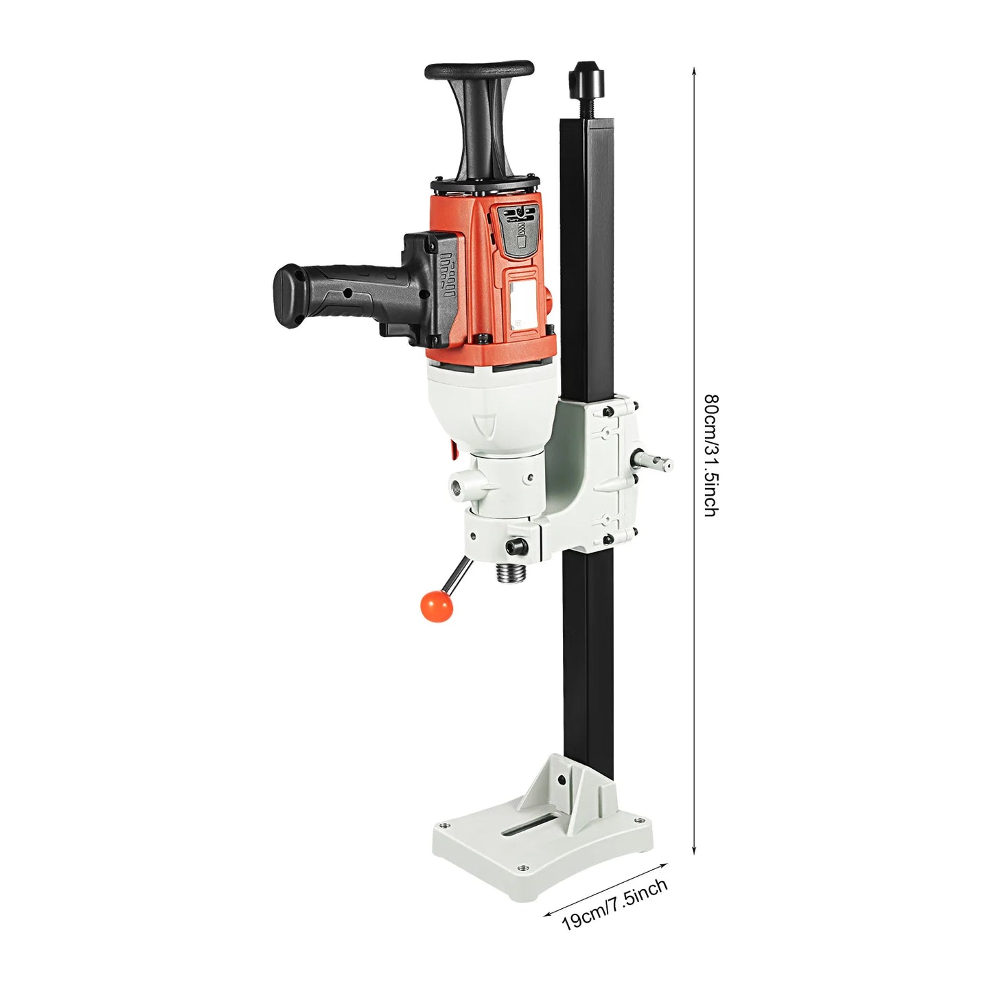 Betonboormachine – Boormachine – Betonboor – Professionele Boormachine – 2200 Watt – Nat En Droog Boren – Verstelbare Steunhoogte