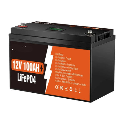 12V Li-Ion Accu – Lithium Accu – Energieopslag – Camperaccu – Bootaccu – 200AH Capaciteit – IP65 Bescherming