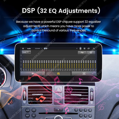 Android Multimediaplayer – Autoradio – Navigatiesysteem – Multimedia Stereo – Touchscreen – 10,25 Inch – Android 14 – 6GB RAM 128GB Opslag