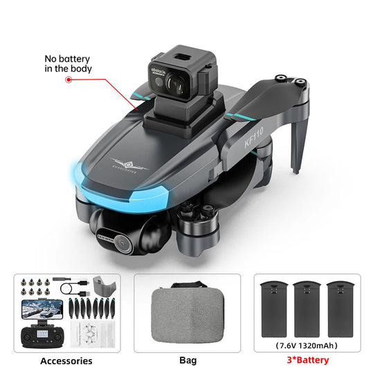 Gps-Drone – Mini Drone – Compacte Drone – Opvouwbare Drone – 4K Hd Camera – 22 Minuten Vliegtijd