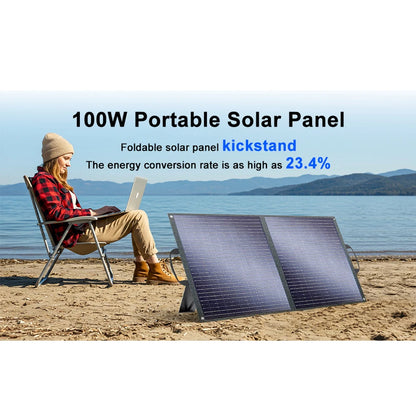 200W Opvouwbaar Zonnepaneel – Draagbaar – Zonnecel – Mobiel – Camping – Hoog Rendement 23,4% – Gewicht 6,1 Kg