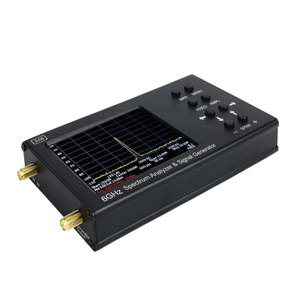 Spectrum Analyzer – Spectrummeter – Signaalanalyzer – Frequentieanalysator – Radiofrequentiemeter – Frequentiebereik 35-6200 MHz – Inclusief HT8 Log Periodieke Antenne