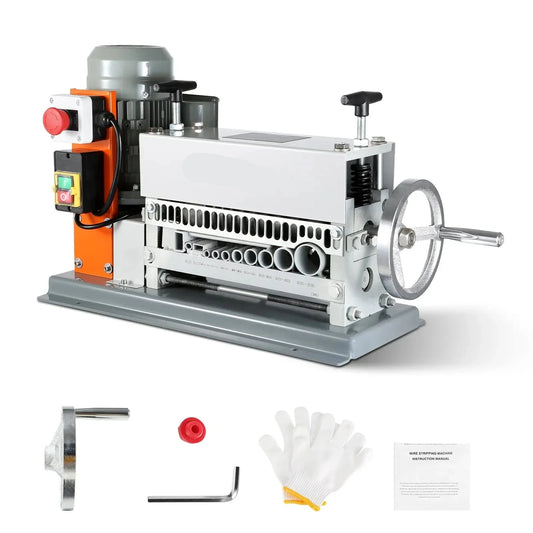 Kabelstripper Machine - Kabelstripmachine - Kabelpeller - Stripping Machine - 370W - 1.5-36mm - Aluminium Behuizing - Automatische/Elektrische Draadstripper Machine - voor Recycling & Werkplaats