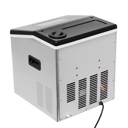Ijsblokjesmachine - Elektrische Ijsblokjesmachine - Ijsmaker - Ijsmachine -150-180W - Automatische reiniging Luchtgekoeld - met LCD-scherm
