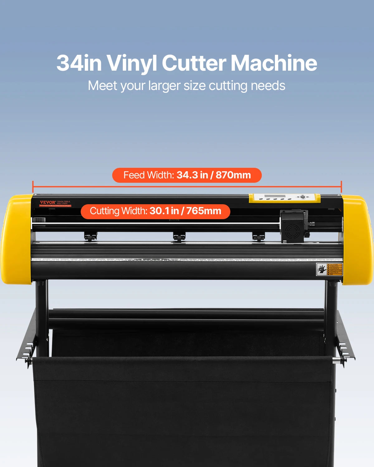 Vinyl Snijplotter – Snijmachine – Plotter – Snijmachine Vinyl – Snijapparaat – Automatische Contourdetectie – Snijbreedte 78 cm