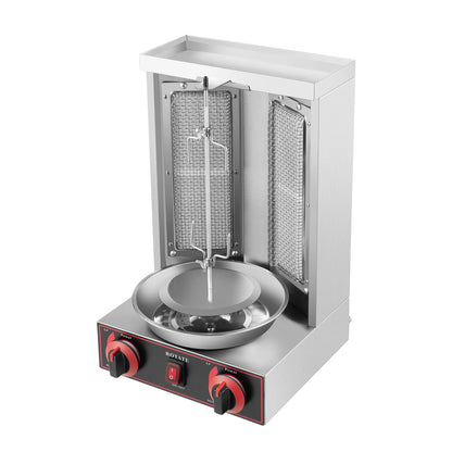 Gasdoner Kebab Machine – Doner Kebab Grill – Shawarma Grill – Kebab Grill – 3000W Infrarood – 8 Kg Capaciteit