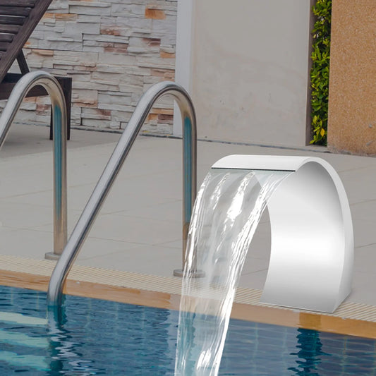 Waterval Fontein – Tuinfontein – Zwembaddecoratie – Vijveraccessoire – Roestvrij Staal 304 – 30 Cm Breedte – 60 Cm Hoogte