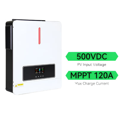 Hybride Zonne-omvormer – Zonne-inverter – Acculader – Zonne-oplader – MPPT Technologie – Pure Sinusgolf – Wifi Monitoring - 6.2kW - 48V