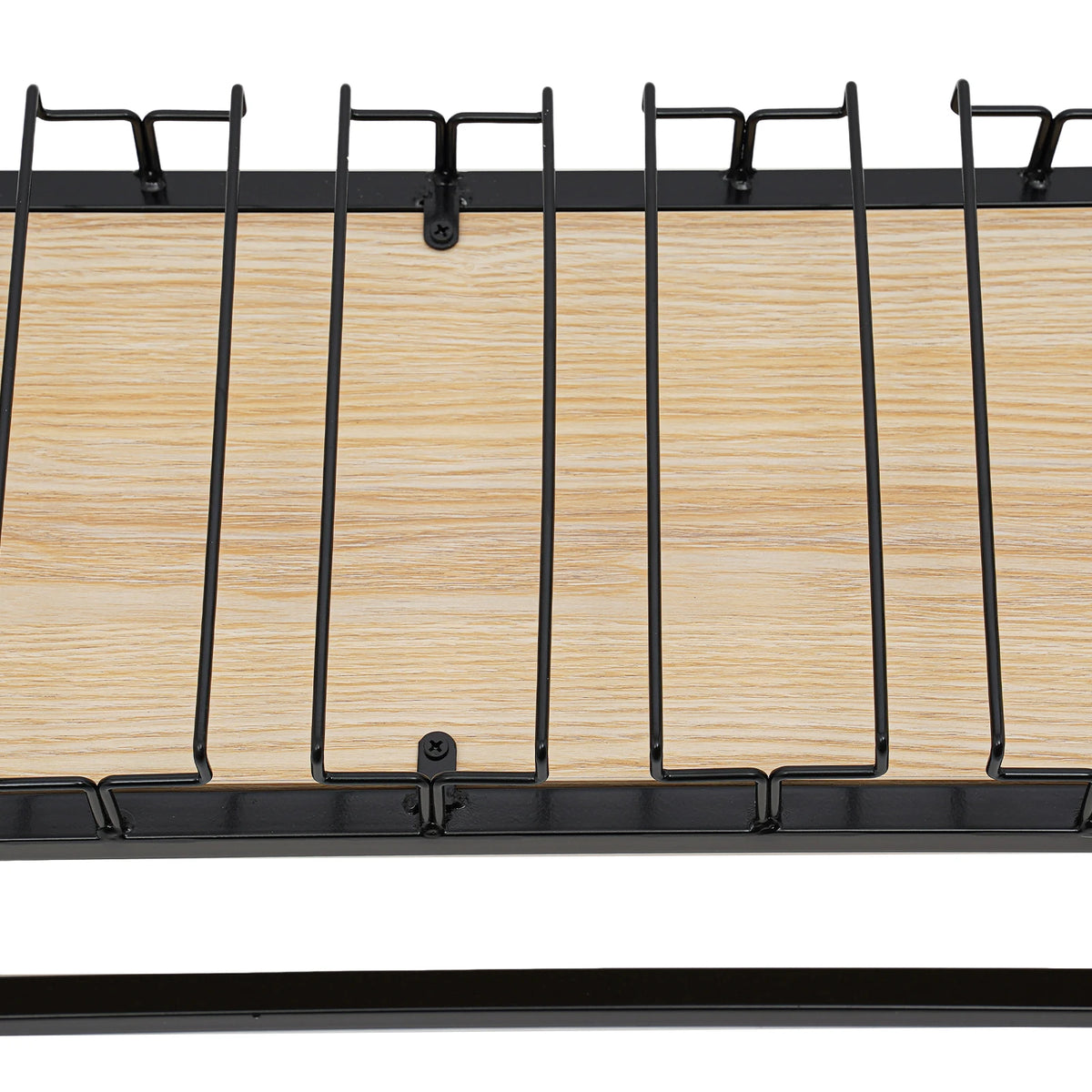 Wine Glass Rack - Hanging Wine Glasses - Hanging Wine Glass Holder - Hanging Wine Glass Rack - 7kg - Black