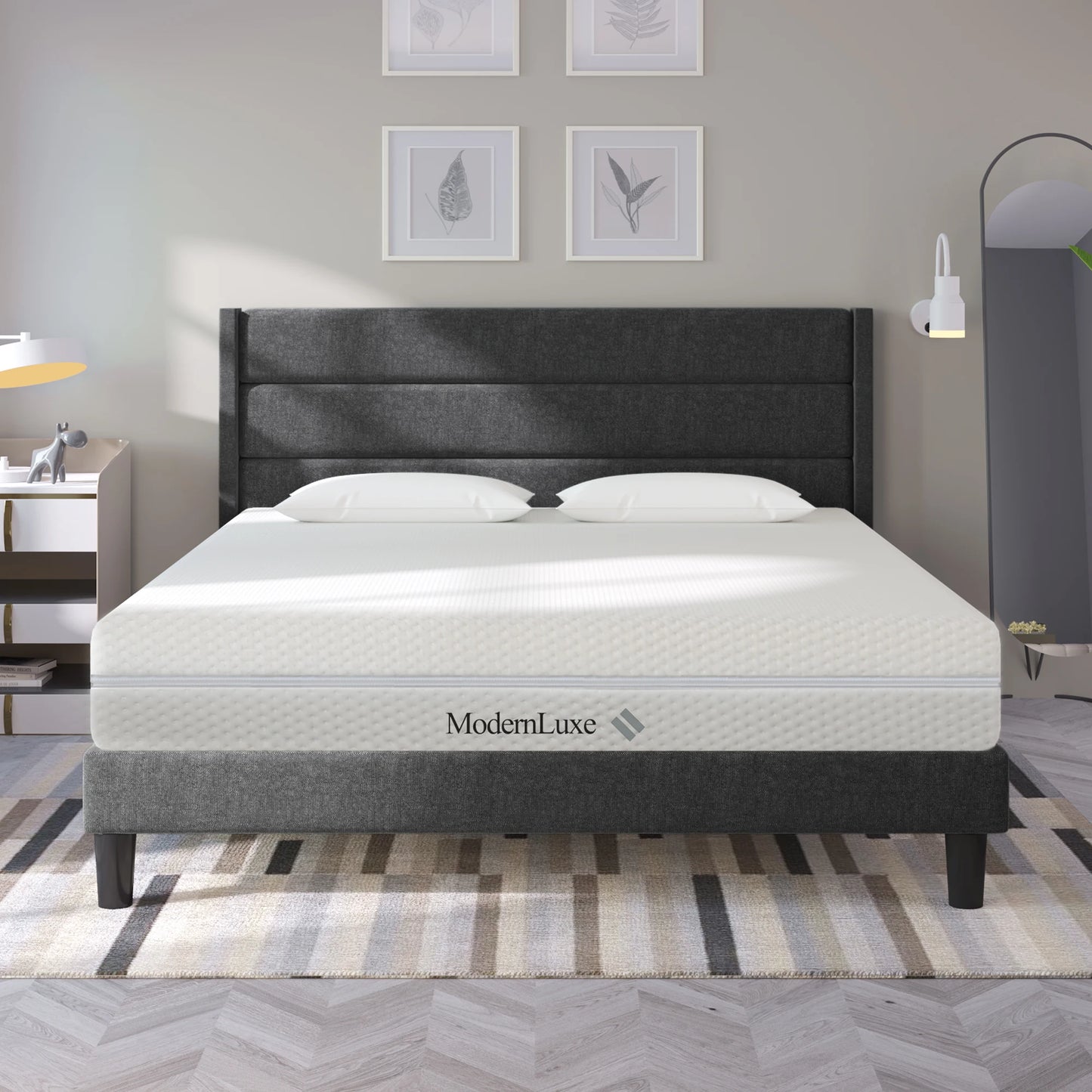 Cold Foam Matras – Schuimmatras – Latexmatras – Traagschuimmatras – Ergonomisch Matras – 160x200 cm – Zone 7 Comfort Foam – 20 cm Hoogte – H2 En H3 Hardheid
